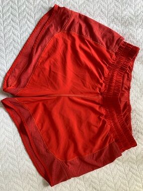 lululemon athletica Red Women's Athletic Shorts